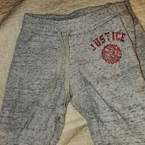 Justice Joggers size 7